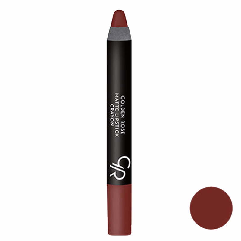 رژلب مدادی کرایون مات Crayon گلدن رز شماره 01