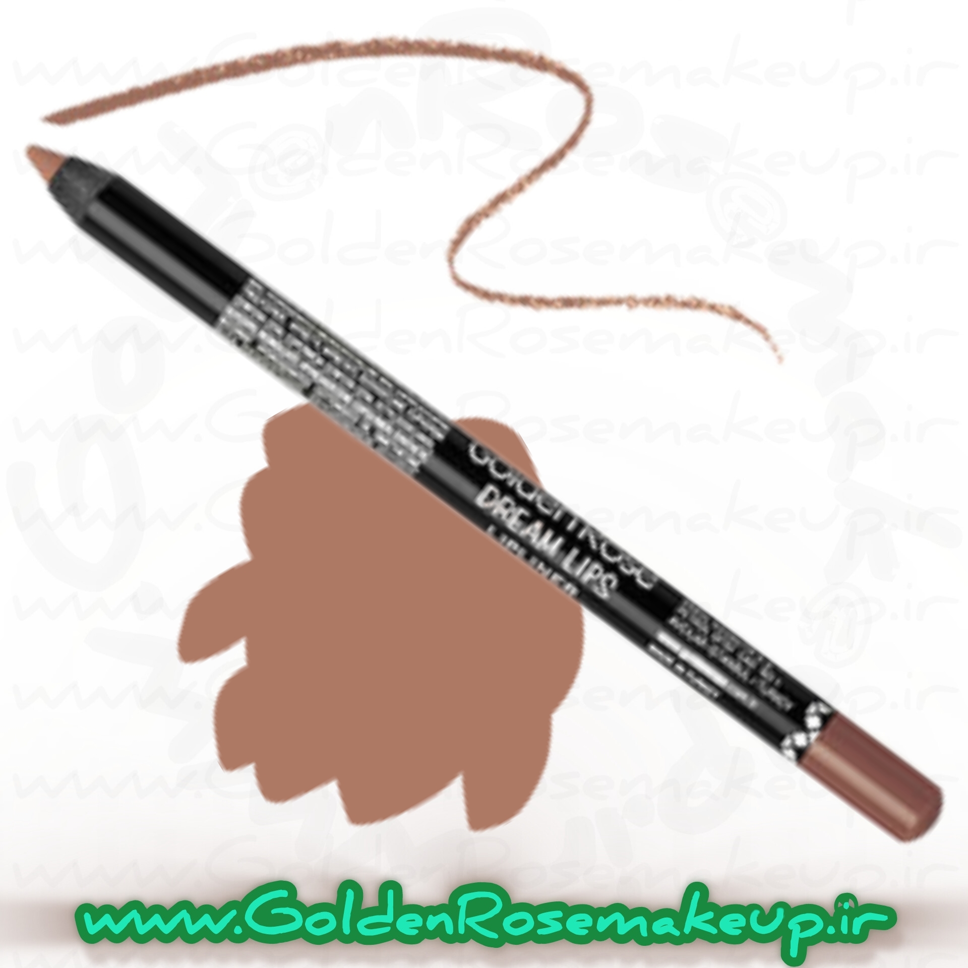 مداد لب دریم گلدن رز خاصیت استفاده به جای رژلب مدل Dream Lips شماره 502