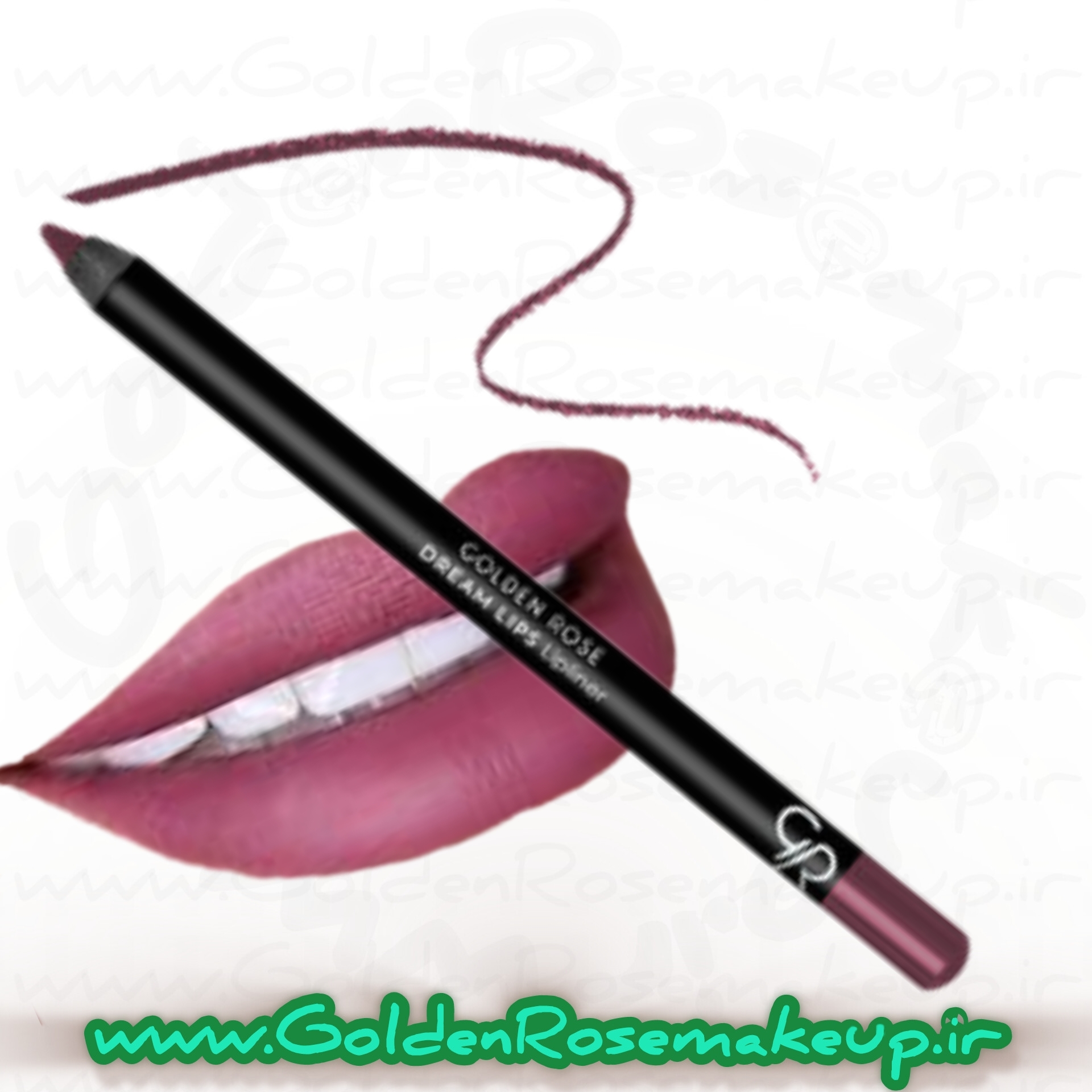 مداد لب دریم گلدن رز خاصیت استفاده به جای رژلب مدل Dream Lips شماره 530