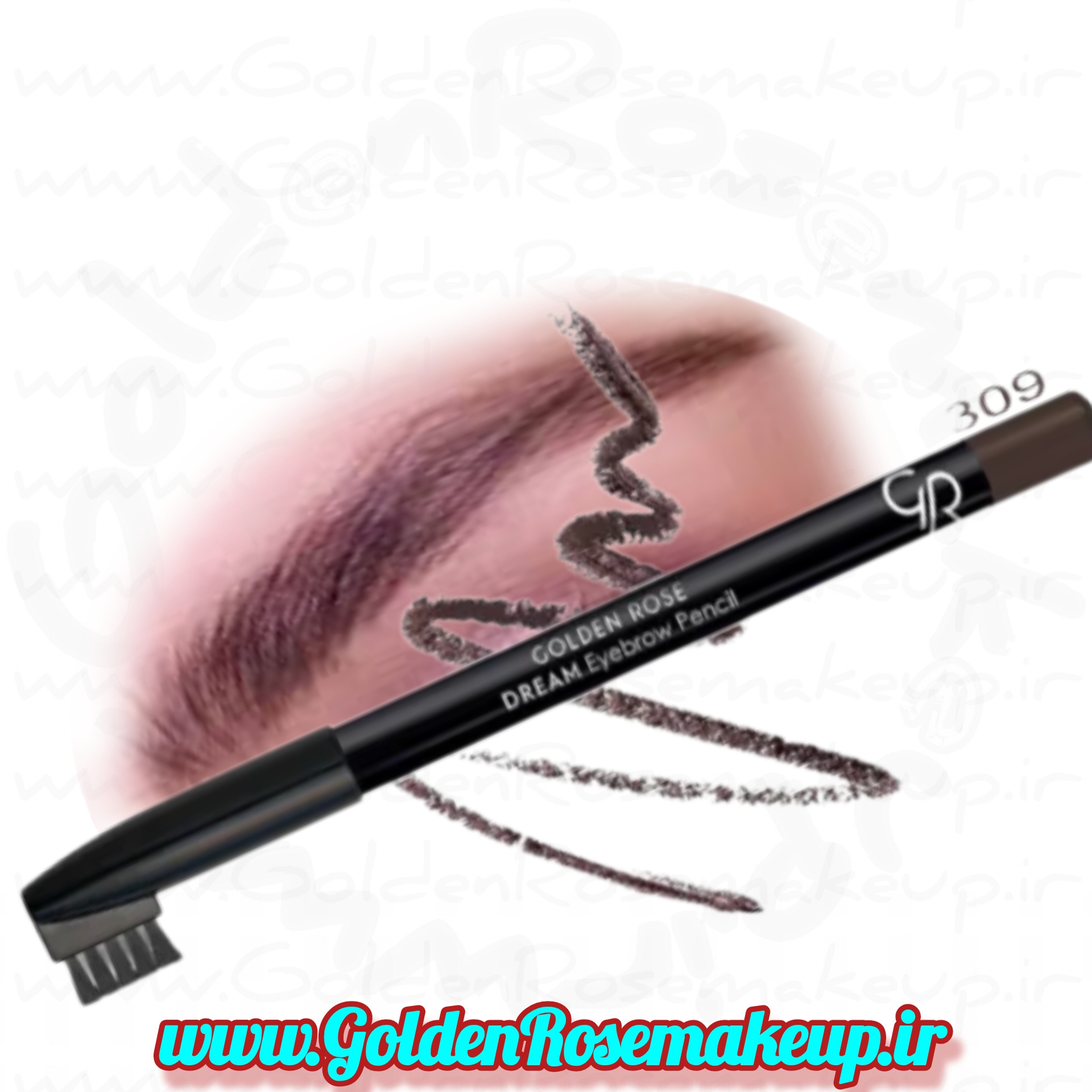 مداد ابرو دریم گلدن رز مدل DREAM شماره 309