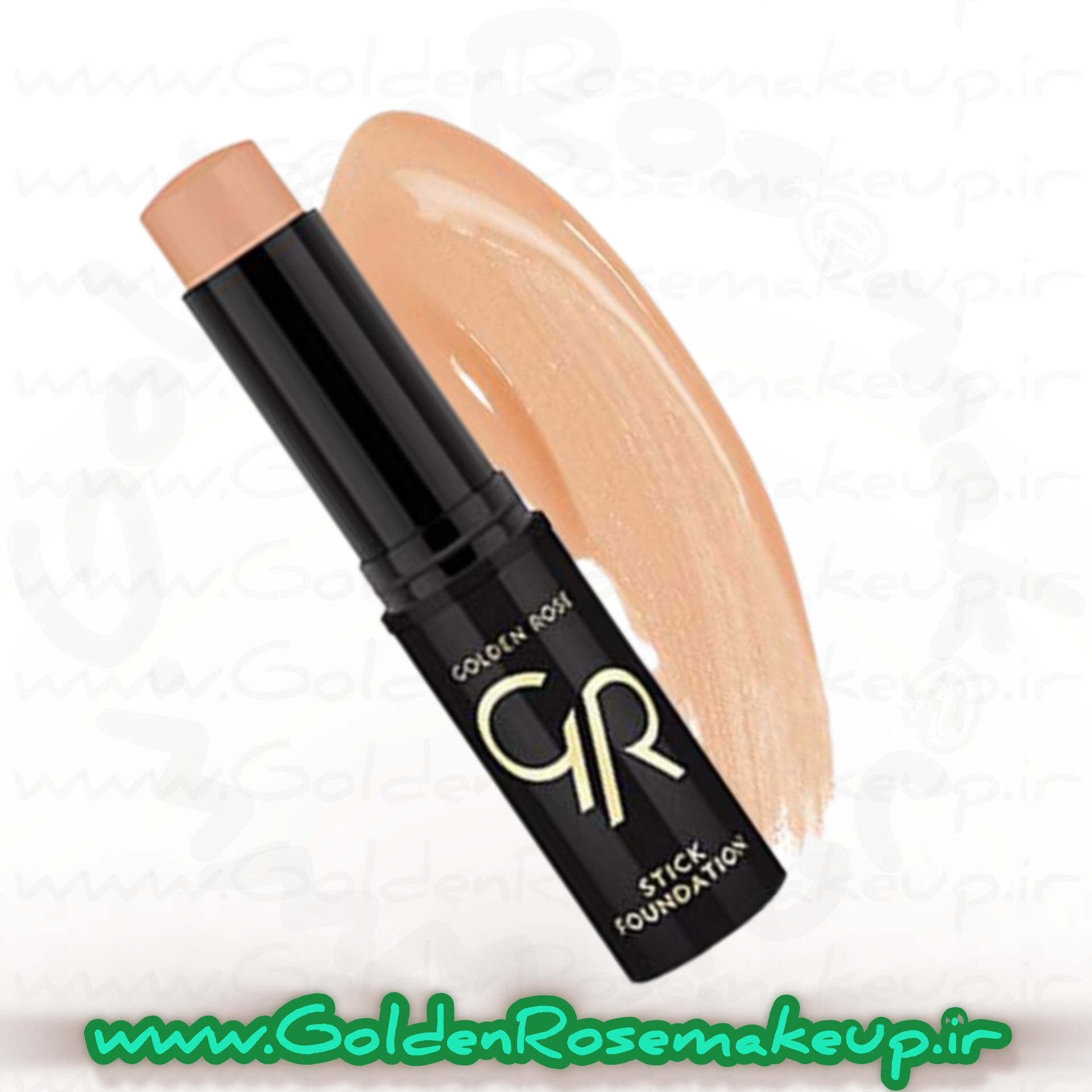 کرم پودر استیک گلدن رز مدل stick foundation شماره 04