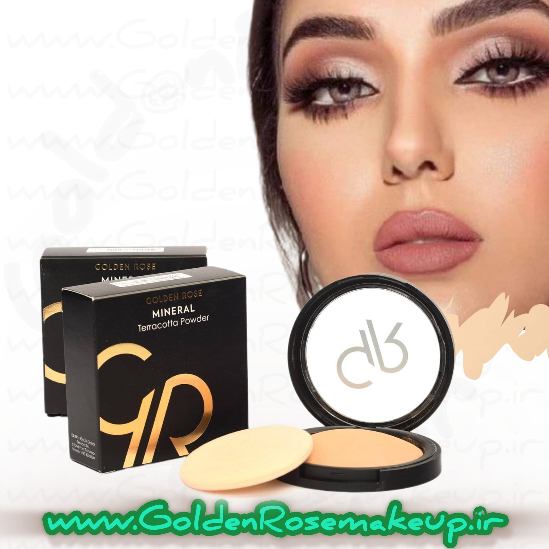 پنکیک گلدن رز مدل مینرال تراکوتا شماره 02