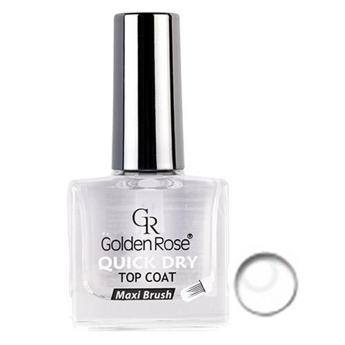 لاک تاپ کت خشک کننده سریع لاک گلدن رز مدل Quick Dry Top Coat