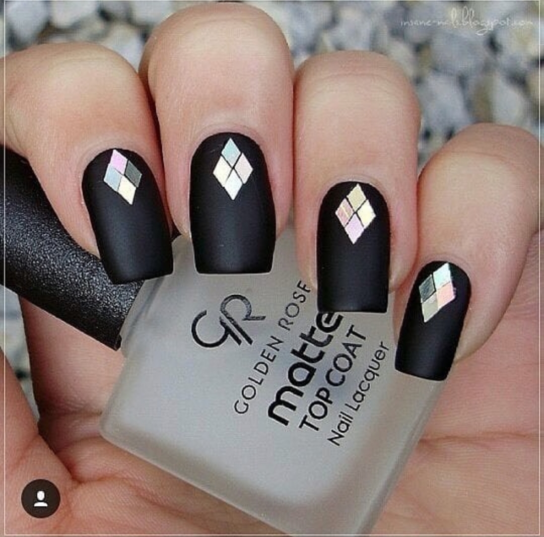 لاک تاپ کت مات لاک گلدن رز مدل matte Top Coat