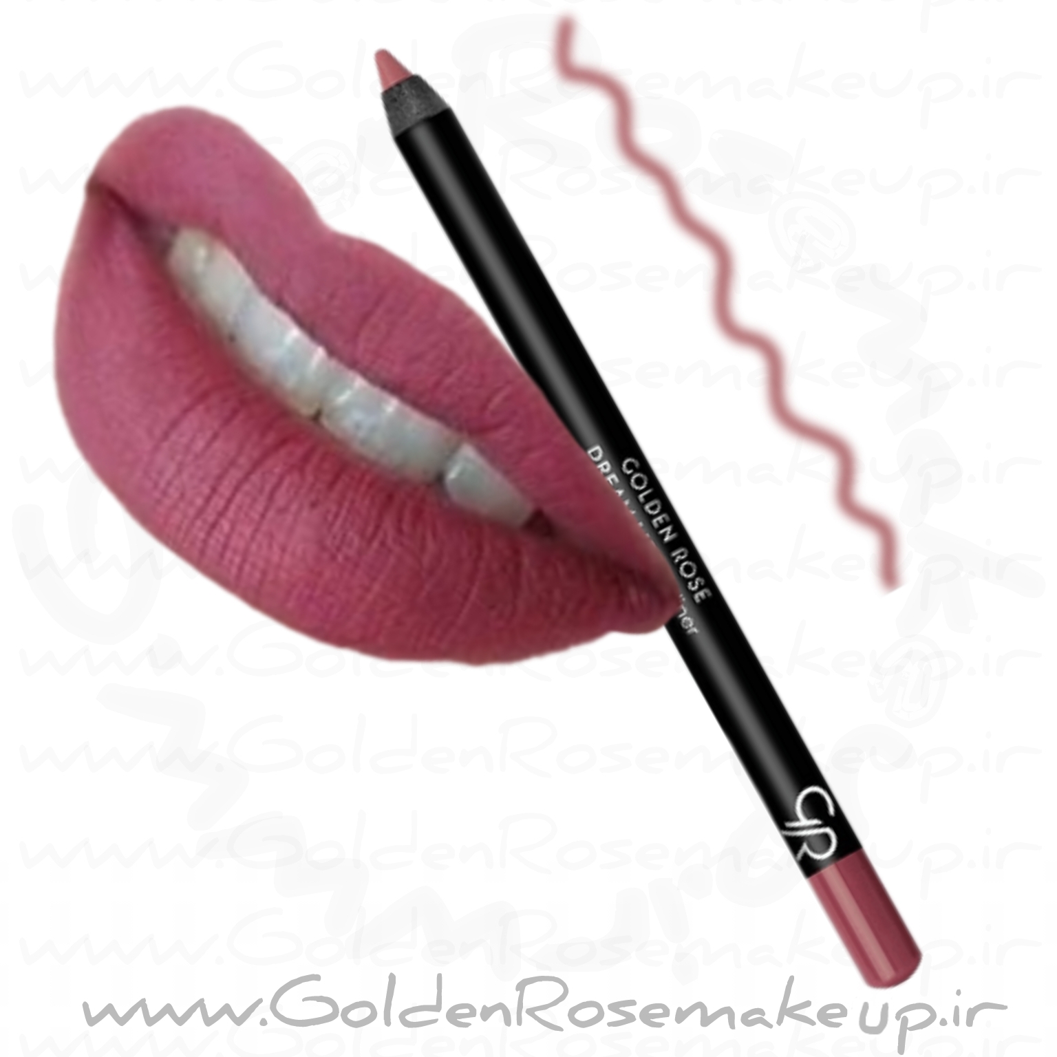 مداد لب دریم گلدن رز خاصیت استفاده به جای رژلب مدل Dream Lips شماره 511