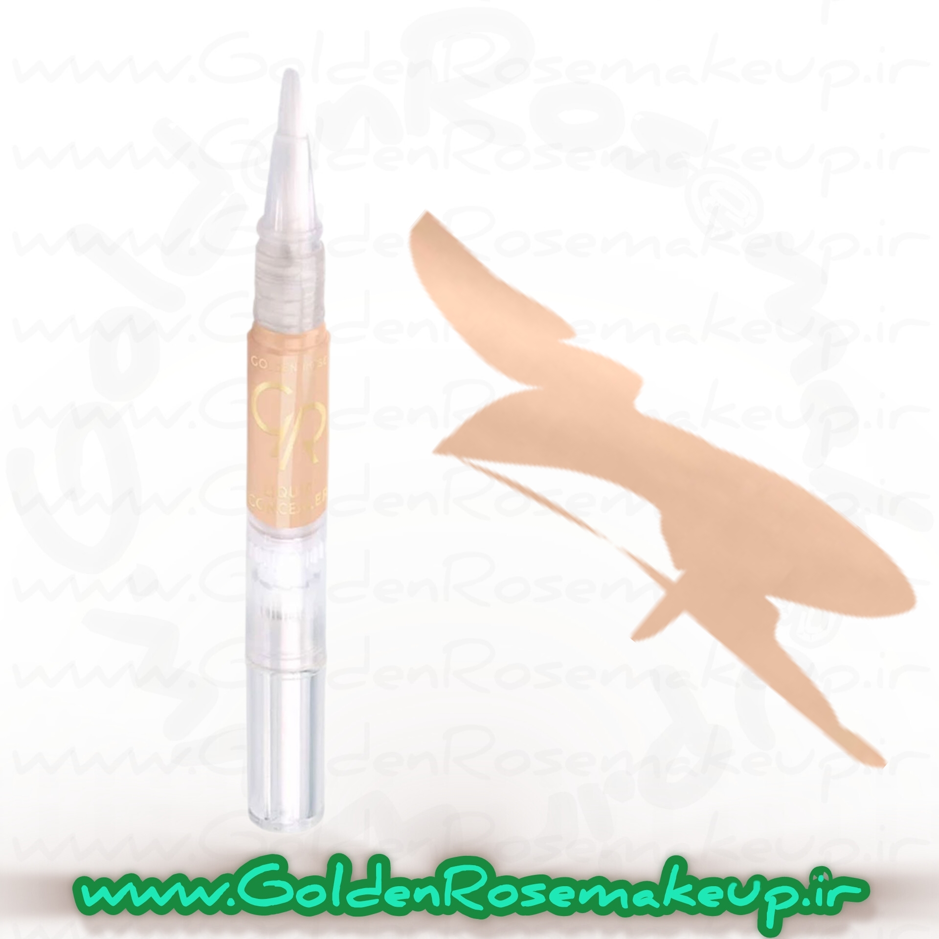 کانسیلر مایع پیچی قلمی گلدن رز شماره 03