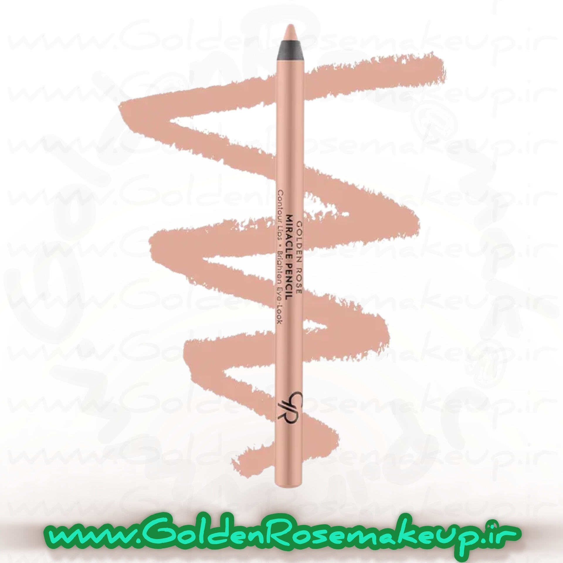 مداد محو کننده ابرو گلدن رز مدل میراکل  miracle pencil