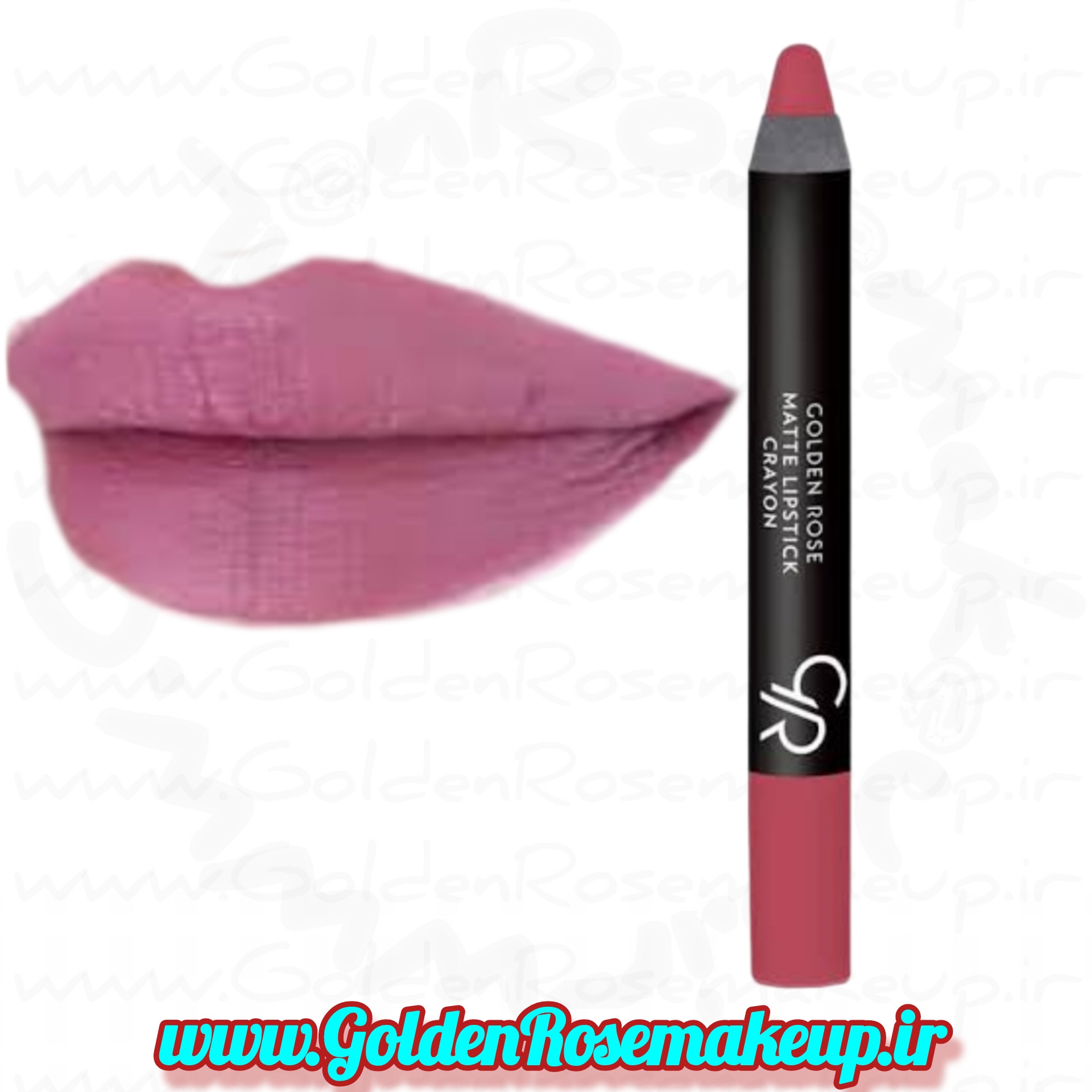 رژلب مدادی کرایون مات Crayon گلدن رز شماره 11