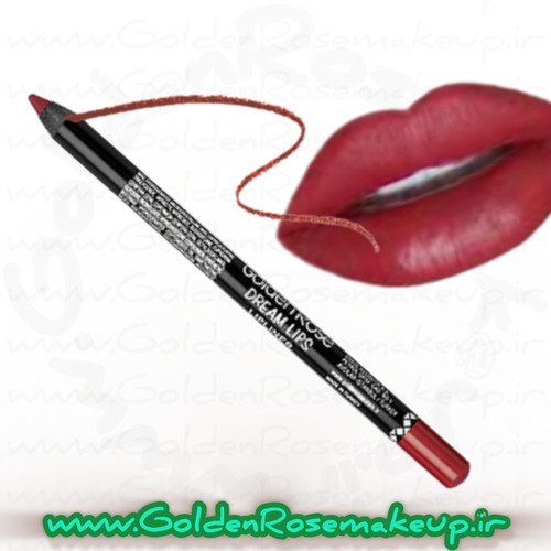مداد لب دریم گلدن رز خاصیت استفاده به جای رژلب مدل Dream Lips شماره 517