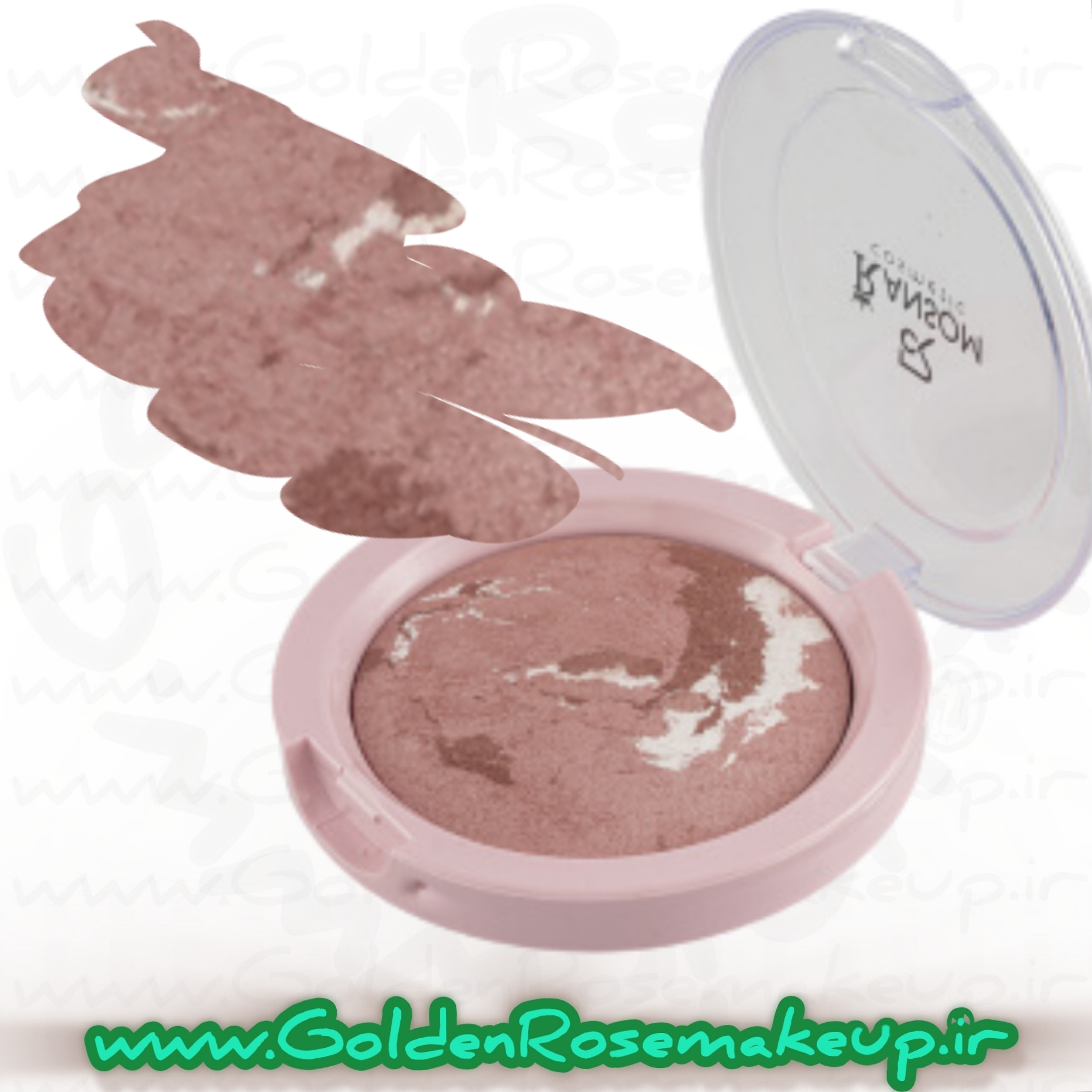 رژگونه براق رنسوم مدل TERRACOTTA شماره 1