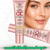سی سی کرم با SPF50 کرم پودری گلدن رز شماره102 حجم 30 میلی لیتر